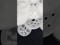 융합된 기계가공 석영 유리는 Cnc 부분 고온저항을 배열했습니다