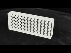 뚫린 쿼츠 유리판 고온 저항성