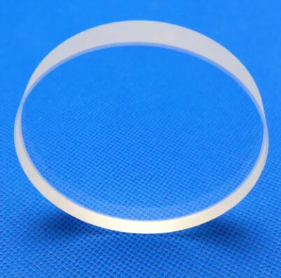S1 and S2 Quartz Glass Round Plate Customized Size Transparent