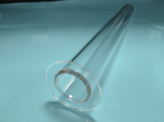 High Purity High Temperature Quartz Protection Tube Corrosion Resistant